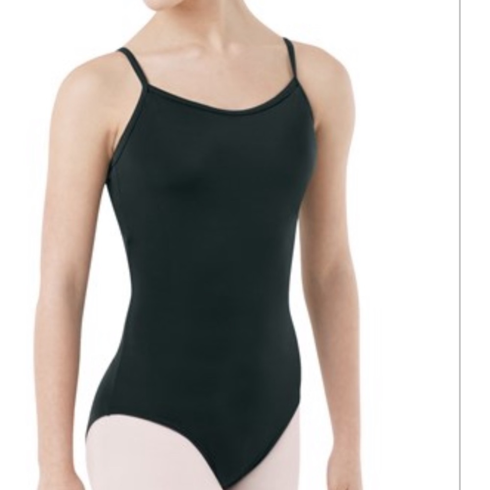 Black low back Ballet leotard